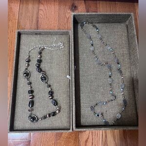 Necklace storage/display holders